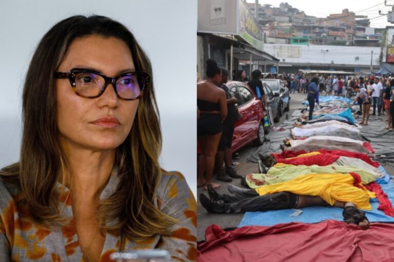 Janja se manifesta sobre mortes em megaoperação no Rio: “Mais inteligência e menos sangue”