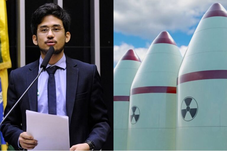 Kim Kataguiri apresenta proposta que autoriza produção de armas nucleares no Brasil; entenda Kim Kataguiri apresenta proposta que autoriza produção de armas nucleares no Brasil; entenda