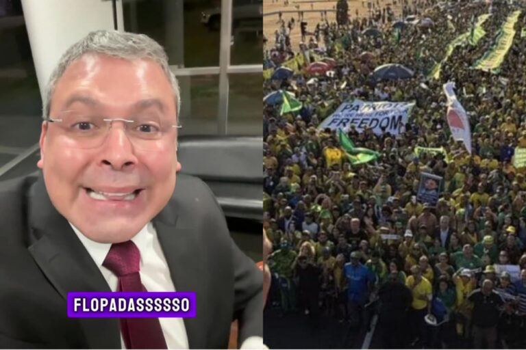 “Flopou a caminhada da anistia dos Bolsonaros”, ironiza Lindbergh Farias “Flopou a caminhada da anistia dos Bolsonaros”, ironiza Lindbergh Farias