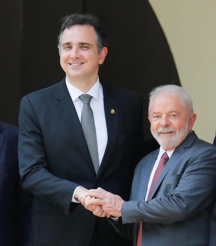 rodrigo pacheco e presidente Lula