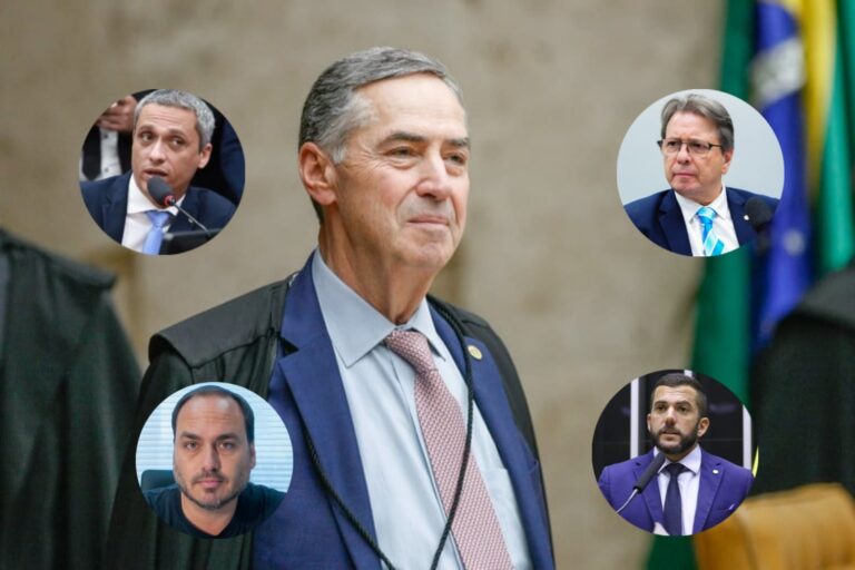 Oposição reage à aposentadoria antecipada de Barroso do STF: “Ditadores também merecem se aposentar” Oposição reage à aposentadoria antecipada de Barroso do STF: “Ditadores também merecem se aposentar”