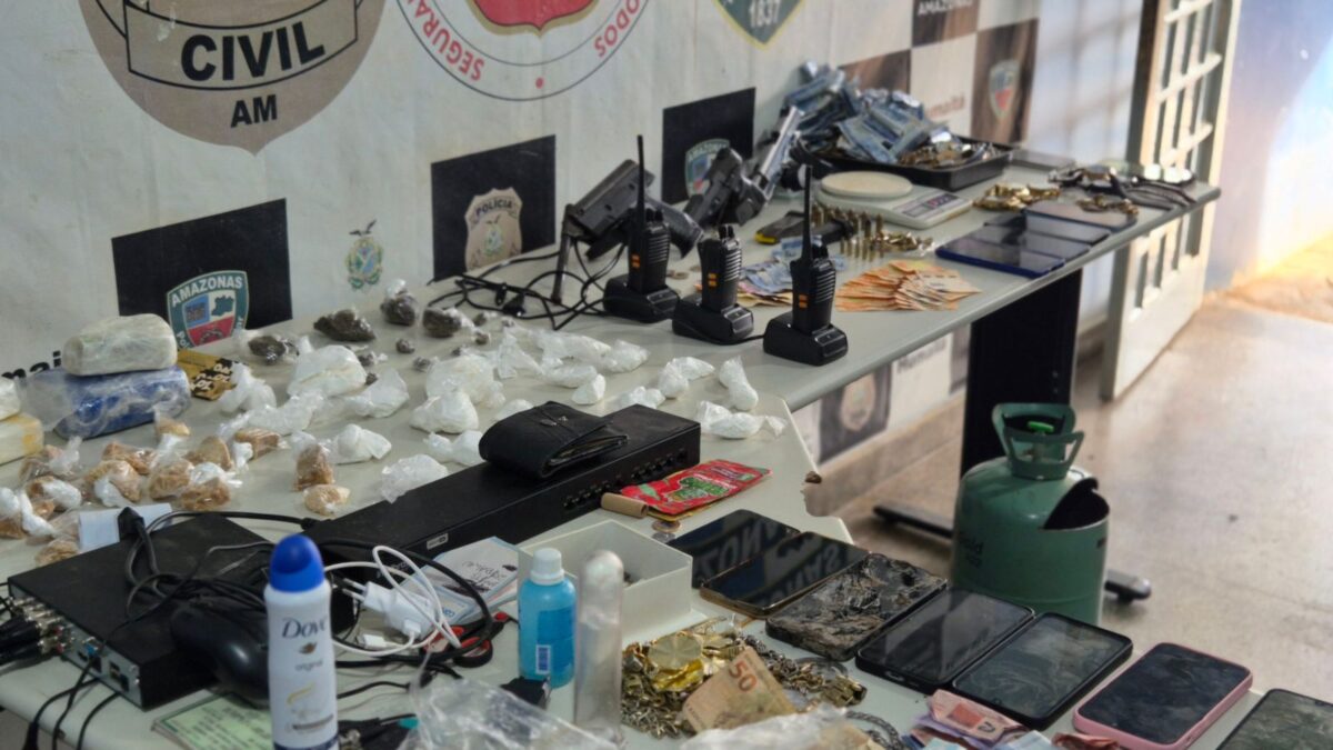 Cinco homens são presos 2 adolescentes suspeito de tráfico de drogas são apreendidos em Humaitá