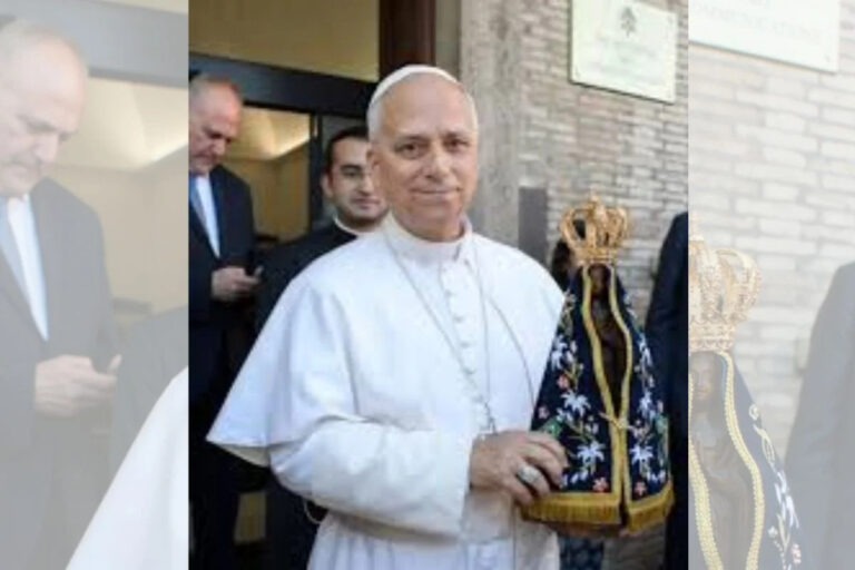 Papa Leão XIV posta foto com Nossa Senhora Aparecida, padroeira do Brasil Papa Leão XIV posta foto com Nossa Senhora Aparecida, padroeira do Brasil