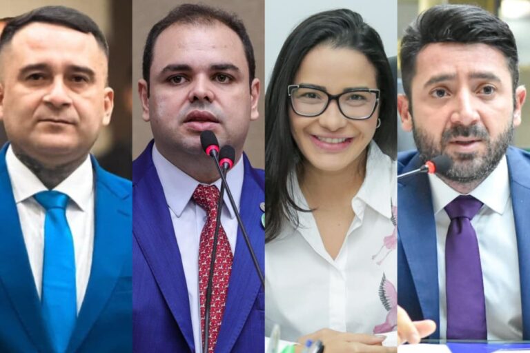 Sargento Salazar, Roberto Cidade, Mayara Pinheiro e Carlinhos Bessa