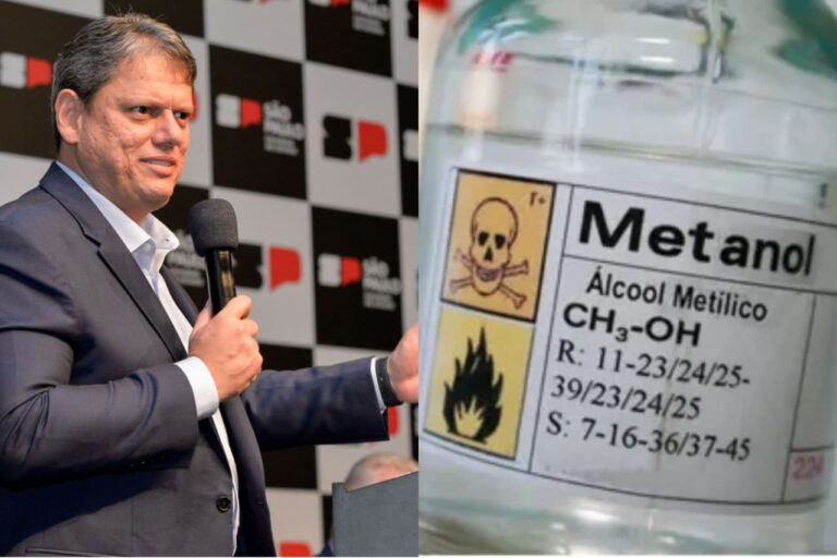 “Quando começarem a falsificar Coca-Cola, eu vou me preocupar”, diz Tarcísio sobre casos de intoxicação por metanol