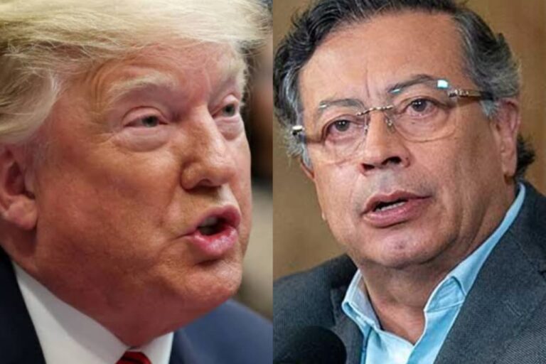 Trump faz publicação chamando presidente da Colômbia de “líder do tráfico de drogas” Trump faz publicação chamando presidente da Colômbia de “líder do tráfico de drogas”