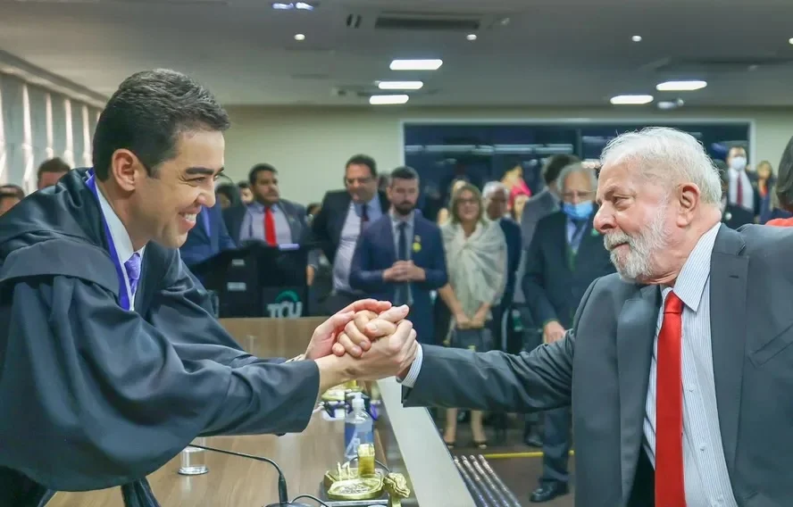 Bruno Dantas e presidente Lula