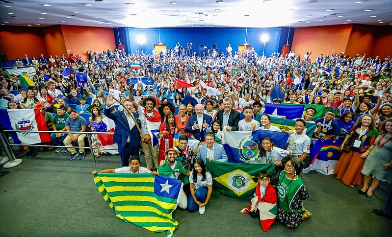 Estudantes amazonenses participam de conferência nacional de Meio Ambiente em Goiás