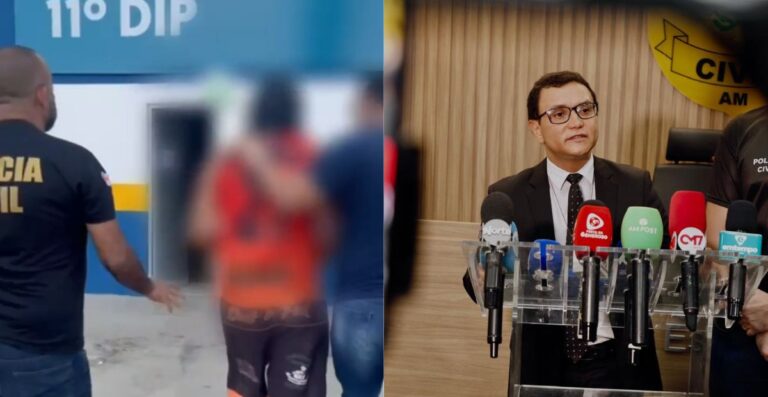 Homem é preso por tentar matar outro por negar bebida em Manaus Homem é preso por tentar matar outro por negar bebida em Manaus