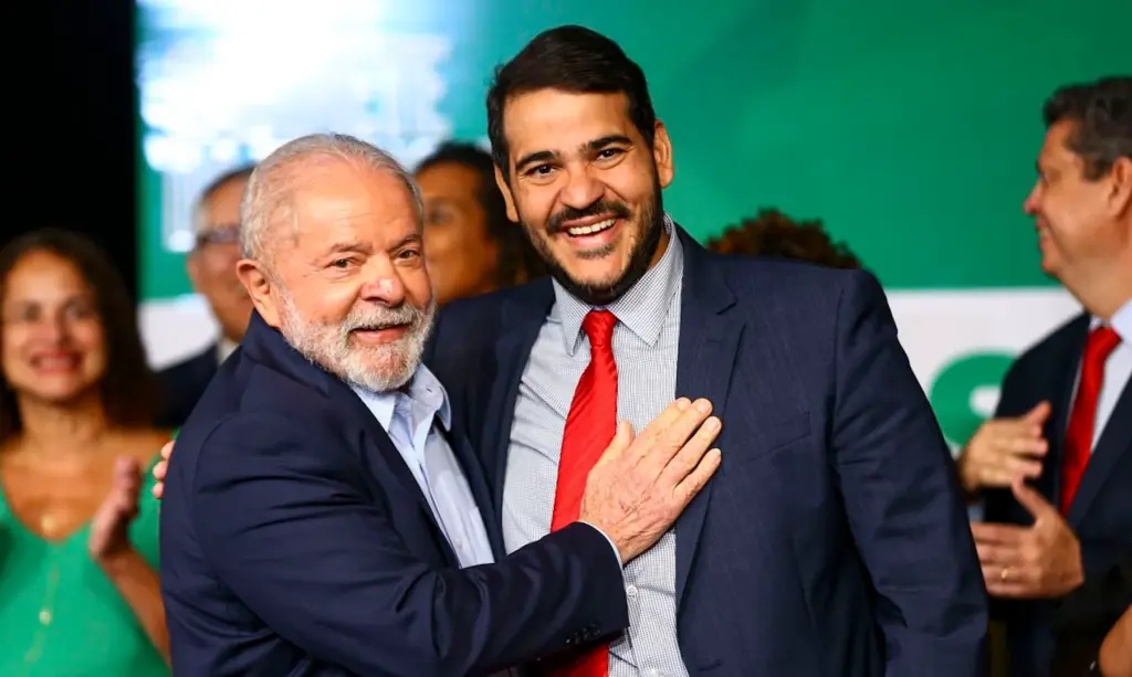 presidente Lula e Jorge Messias