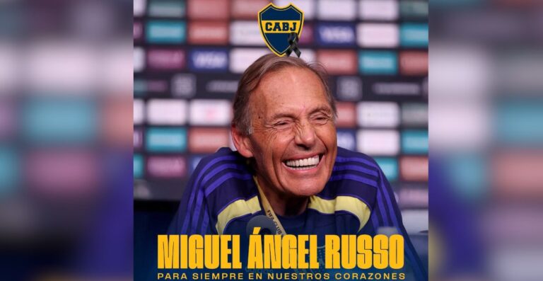 Morre Miguel Ángel Russo, técnico do Boca Juniors, aos 69 anos Morre Miguel Ángel Russo, técnico do Boca Juniors, aos 69 anos