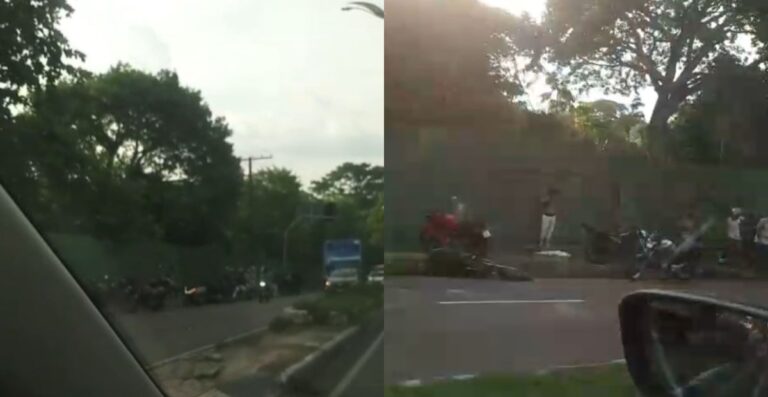 Motociclista fica gravemente ferido em acidente na Av. Rodrigo Otávio Motociclista fica gravemente ferido em acidente na Av. Rodrigo Otávio