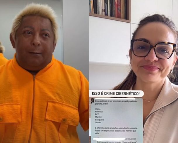 Usuário xinga Patixa Teló nas redes sociais e tem conta suspensa