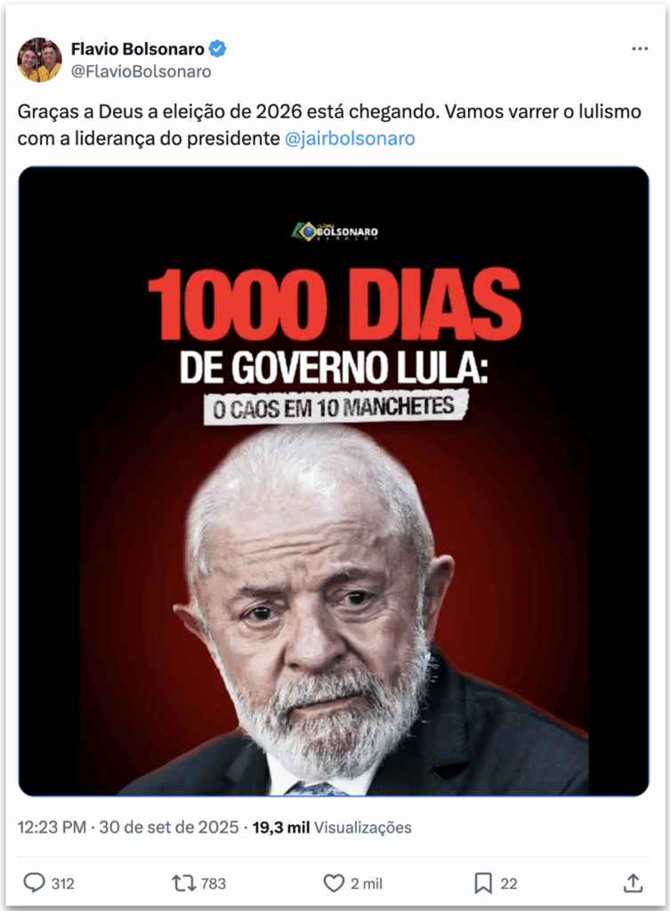 Flavio VBolsonaro - Lulismo