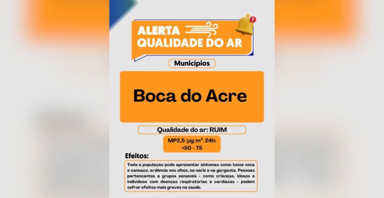 Defesa Civil do Amazonas emite alertas de chuvas intensas e de qualidade do ar Defesa Civil do Amazonas emite alertas de chuvas intensas e de qualidade do ar