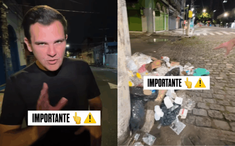 Renato Jr mostra ruas após limpeza e desobstrução de bueiros no Centro de Manaus Renato Jr mostra ruas após limpeza e desobstrução de bueiros no Centro de Manaus