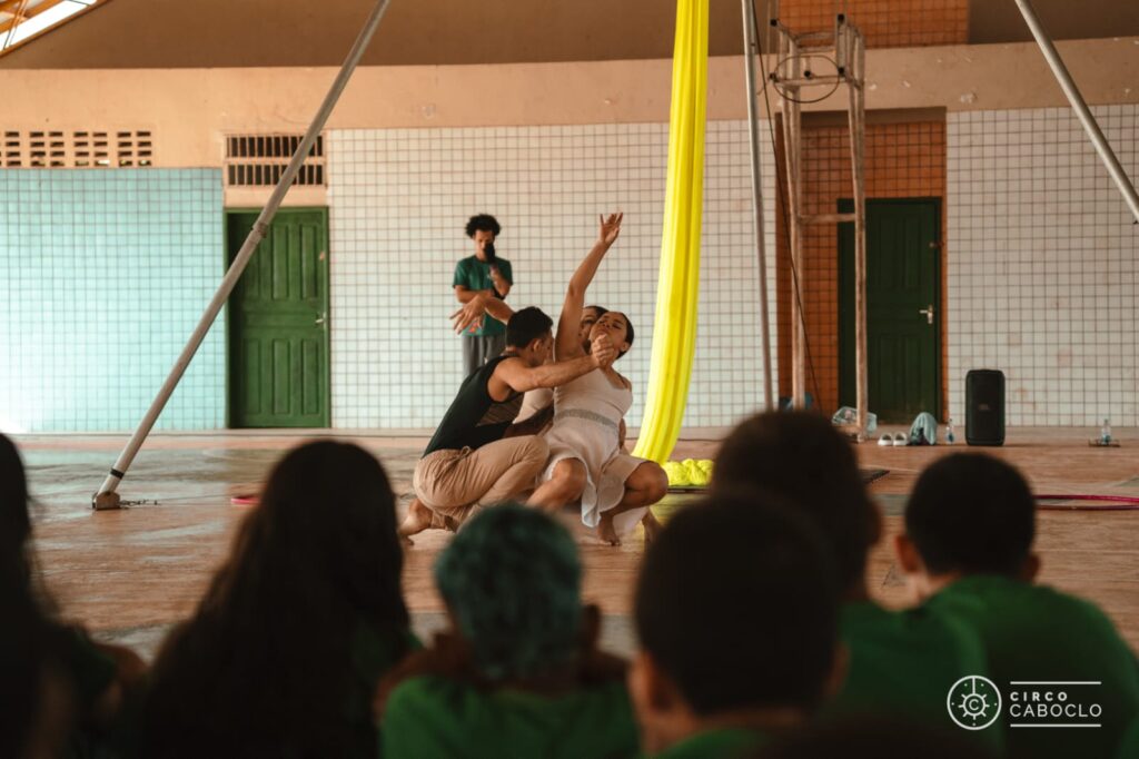 As cidades amazonenses foram as primeiras a receber a proposta artística “Viveiro Acrobático”