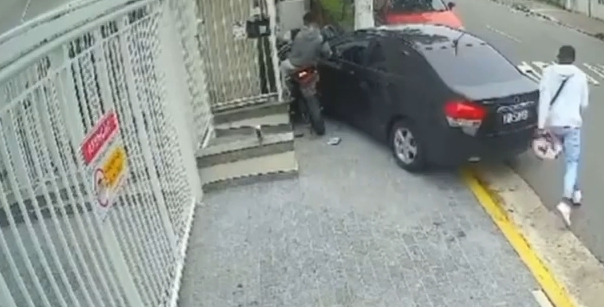 Motorista reage e atropela dupla durante assalto em SP