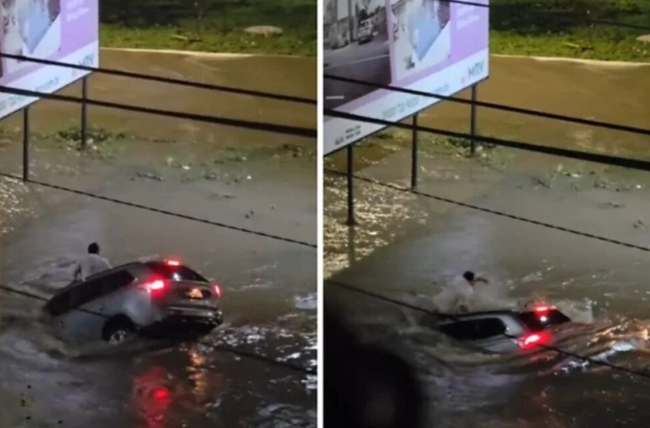 Motorista é arrastado por enxurrada no sudoeste da Bahia