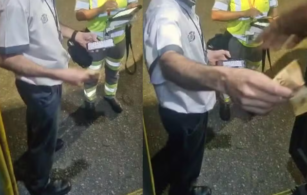 Ônibus fica preso em pedágio e passageiros fazem vaquinha para pagar dívida da empresa