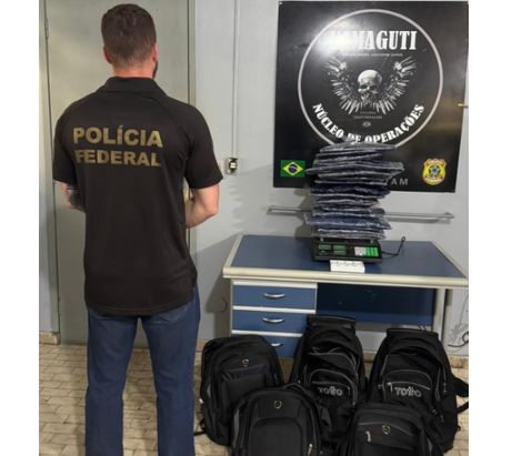 Colombianos são presos com mais de 20 kg de cocaína no Aeroporto de Tabatinga