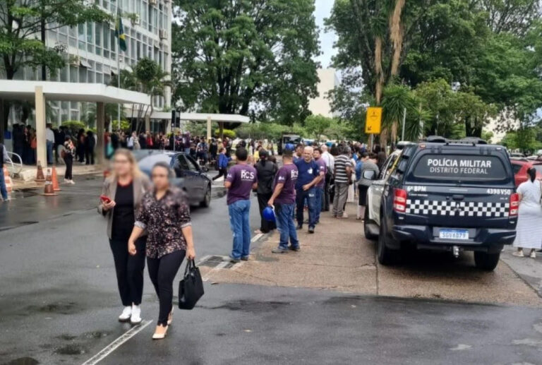 Explosão perto do Ministério da Igualdade Racial, em Brasília, deixa um homem ferido