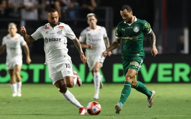 Onde assistir Palmeiras x Santos e Fluminense x Mirassol pelo Brasileirão nesta quinta