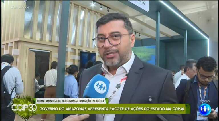 Na COP30, Wilson Lima defende resultados práticos e objetivos para quem vive na Amazônia
