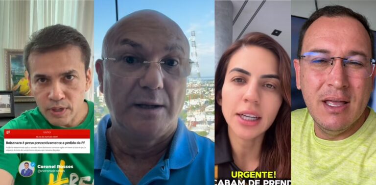 Parlamentares do AM reagem à prisão de Jair Bolsonaro e publicam críticas nas redes sociais