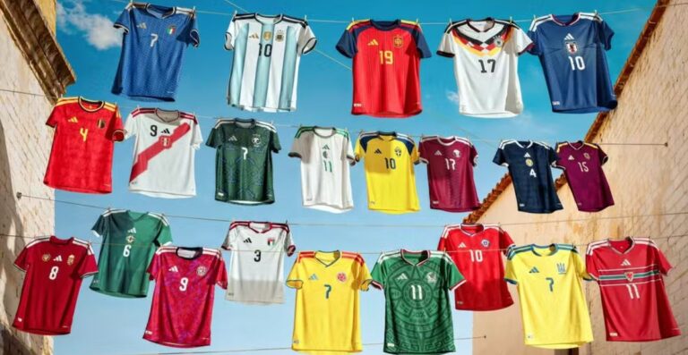 Camisas de seleções da Copa de 2026 são lançadas; veja os modelos