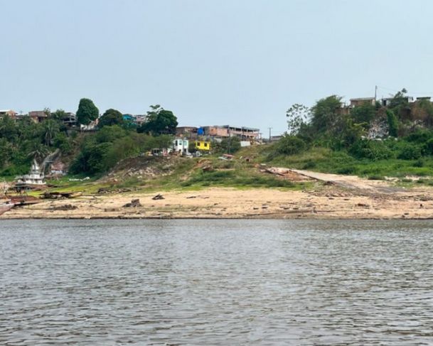 Vazante no Rio Negro registra 18.92 metros de julho de 2025