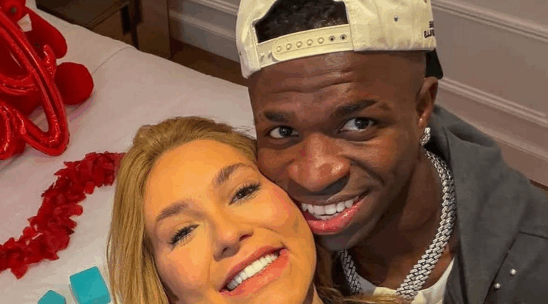 Virginia surpreende com resposta sobre aparência de Vini Jr.: “Tá acostumado”