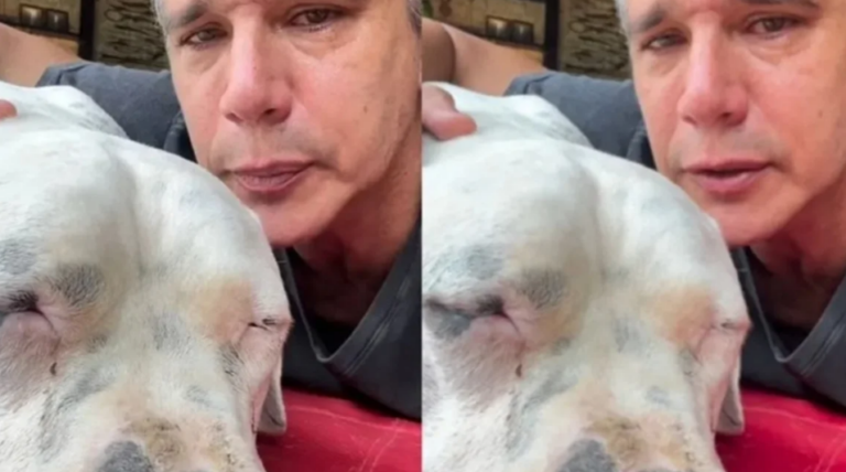 Márcio Garcia emociona ao revelar dilema sobre tratamento do cachorro com câncer