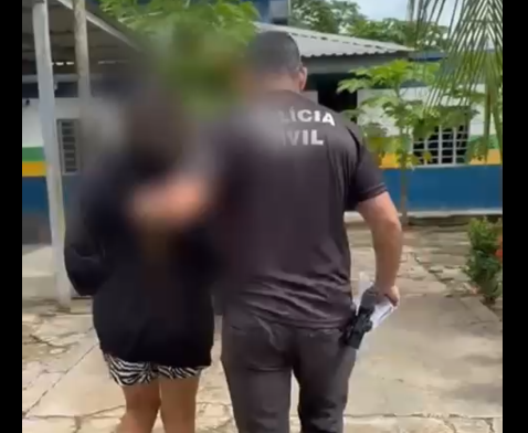 Mãe é presa em Maraã suspeita de omissão em estupro da filha de 7 anos