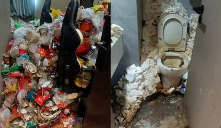 Hóspede passa dois anos isolado e deixa quarto de hotel gamer tomado por lixo