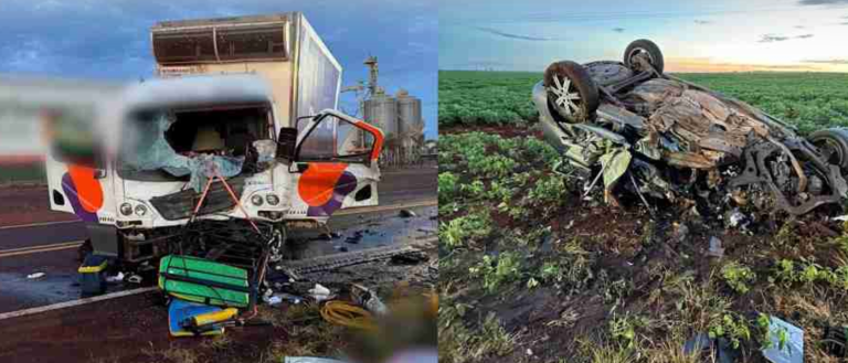 Seis pessoas da mesma família morrem em acidente no PR