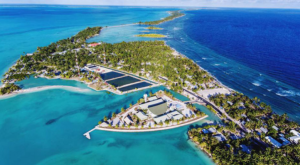 Ilha Tarawa, capital de Kiribati