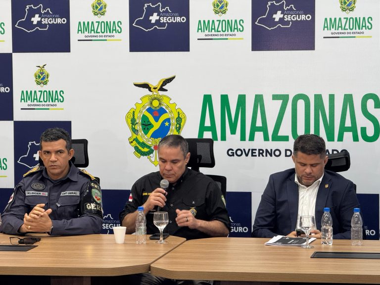 Amazonas registra queda histórica em índices de criminalidade, afirma SSP