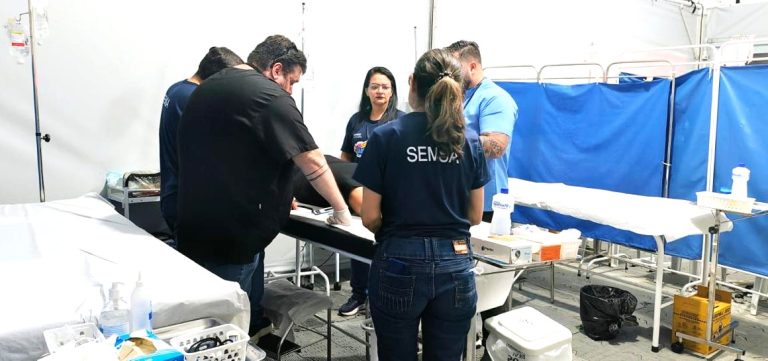 Mais de 100 profissionais da saúde atenderão a população no Réveillon Manaus 2026