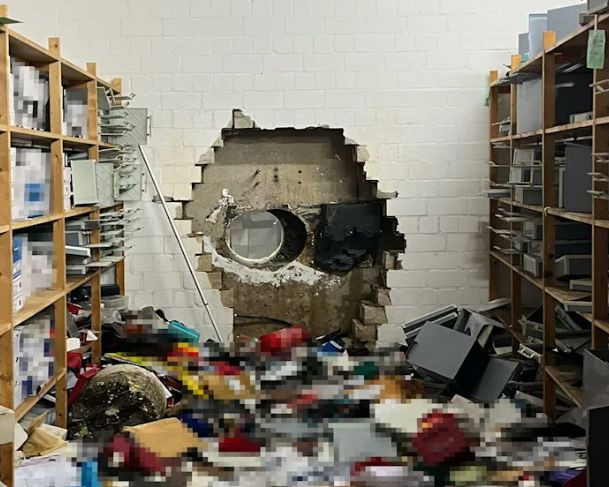 Ladrões usam furadeira e roubam 30 milhões de euros de banco na Alemanha