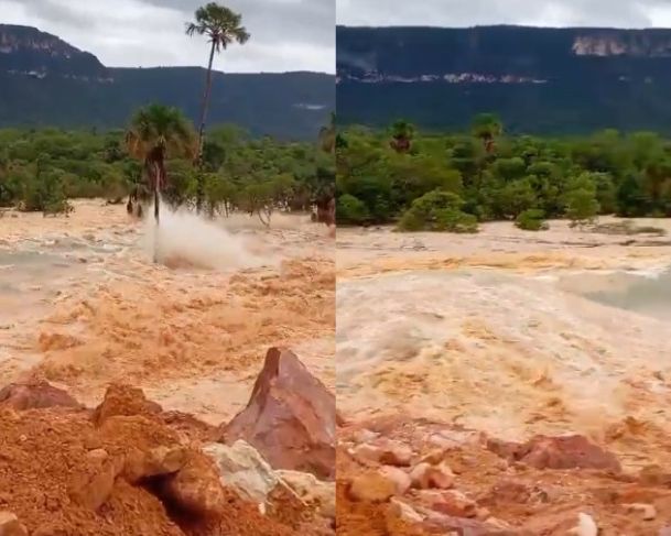 Barragem se rompe na zona rural do Tocantins e moradores são retirados por segurança