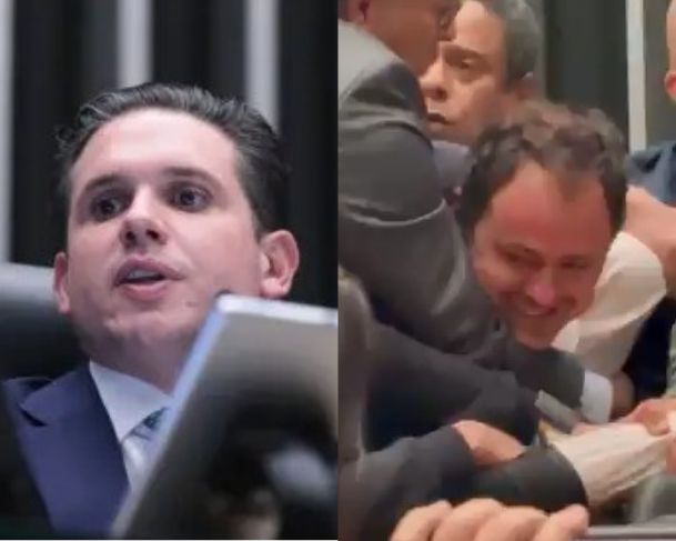 Glauber Braga registra BO contra Hugo Motta e denuncia remoção à força da Mesa Diretora Glauber Braga registra BO contra Hugo Motta e denuncia remoção à força da Mesa Diretora