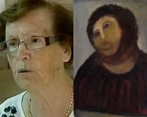 Cecilia Giménez, autora da restauração do Ecce Homo, morre aos 94 anos