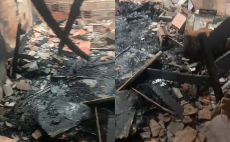 Incêndio atinge residência e deixa sete pessoas intoxicadas por fumaça em Manaus