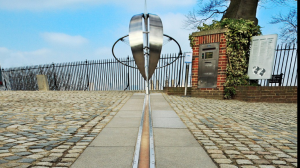 Meridiano de Greenwich, na Inglaterra