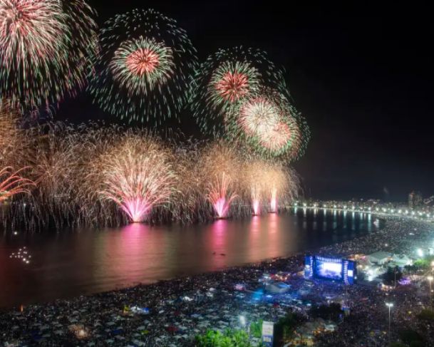 Guinness World reconhece réveillon do RJ como o maior do mundo