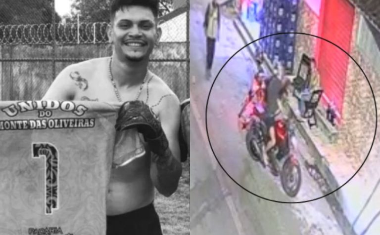 Veja momento que pistoleiro executa goleiro na zona Norte de Manaus