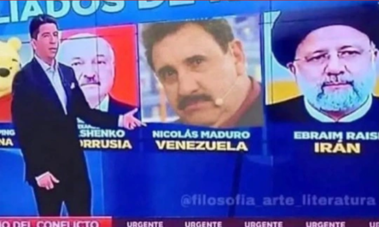 Montagem com Ratinho e Nicolás Maduro confunde internautas nas redes sociais