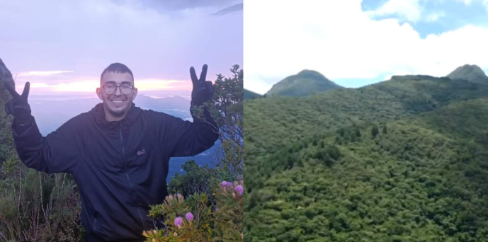 Jovem desaparecido no Pico Paraná é encontrado após quatro dias