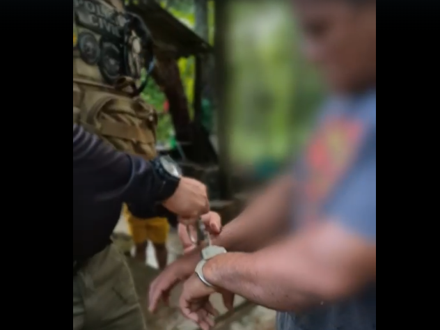 Padrasto é preso em Manacapuru após estuprar e enviar fotos íntimas à enteada de 11 anos